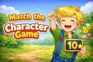 Hammie and the Moken's Magic Potion - Match the Character Game