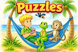 Hammie and the Moken's Magic Potion - Puzzles